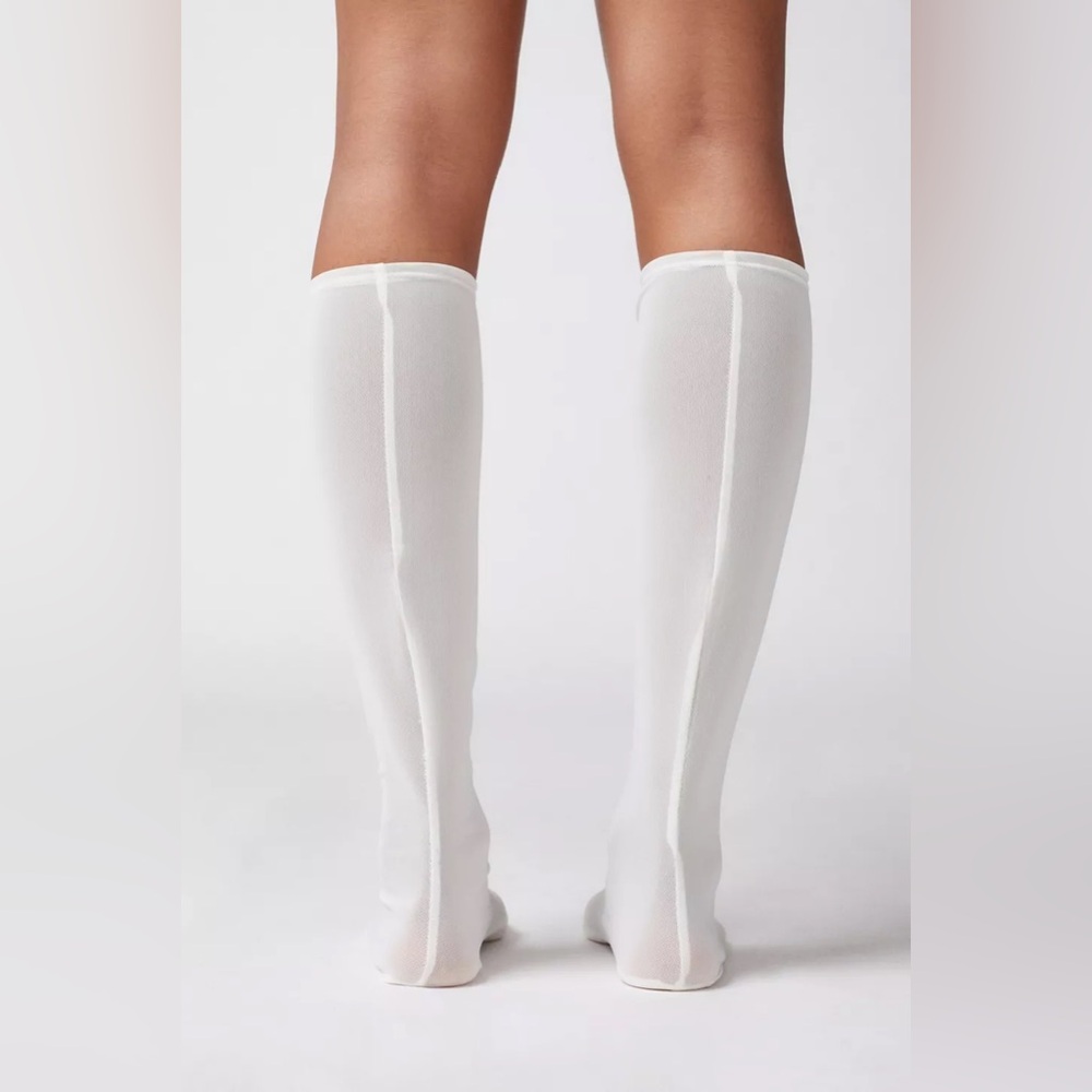 URBAN OUTFITTERS Lace-Up Corset Knee High Sock - Picture 3 of 6